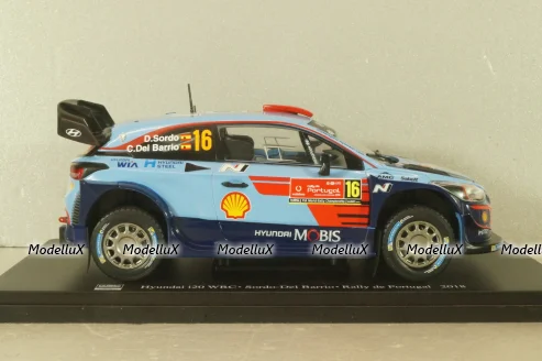 Hyundai i20 WRC #16 Rally de Portugal 2018, Sordo/De Barrio, WRC Collection, Hachette 1:24 Уценка!