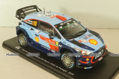 Hyundai i20 WRC #16 Rally de Portugal 2018, Sordo/De Barrio, WRC Collection, Hachette 1:24 Уценка!