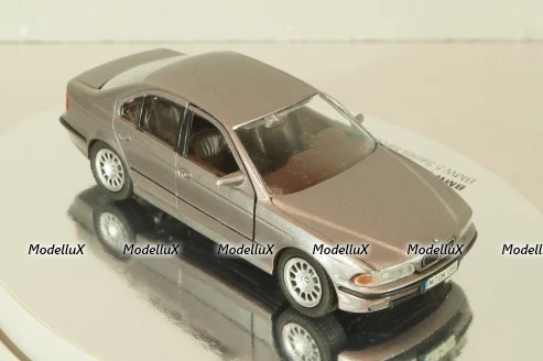 BMW 525i sedan (E39) 1995, grey, в коробке, 80429419980, Schabak 1:43