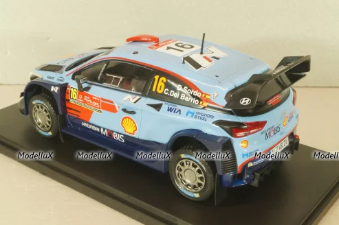 Hyundai i20 WRC #16 Rally de Portugal 2018, Sordo/De Barrio, WRC Collection, Hachette 1:24 Уценка!