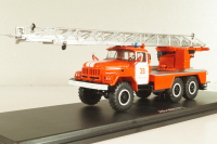 АЛ-30 автолестница на шасси Зил-131, SSM1638, SSM 1:43
