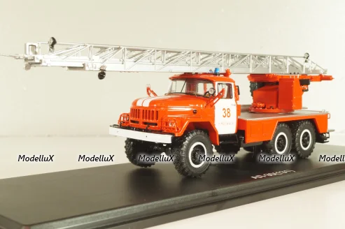 АЛ-30 автолестница на шасси Зил-131, SSM1638, SSM 1:43