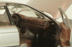 BMW 525i sedan (E39) 1995, grey, в коробке, 80429419980, Schabak 1:43