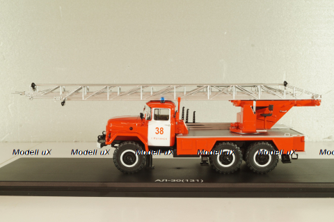АЛ-30 автолестница на шасси Зил-131, SSM1638, SSM 1:43