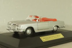 Mercedes-Benz 280 SE 3,5 Cabriolet (W111) 1961, silver, 4333, Faller 1:43