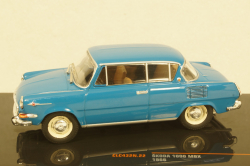 Skoda 1000 MBX 1966 Blue, CLC432,  IXO 1:43