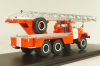 АЛ-30 автолестница на шасси Зил-131, SSM1638, SSM 1:43