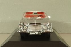 Mercedes-Benz 280 SE 3,5 Cabriolet (W111) 1961, silver, 4333, Faller 1:43