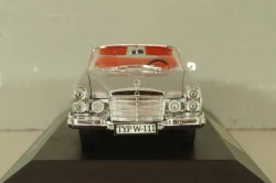 Mercedes-Benz 280 SE 3,5 Cabriolet (W111) 1961, silver, 4333, Faller 1:43