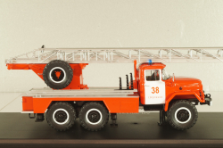 АЛ-30 автолестница на шасси Зил-131, SSM1638, SSM 1:43