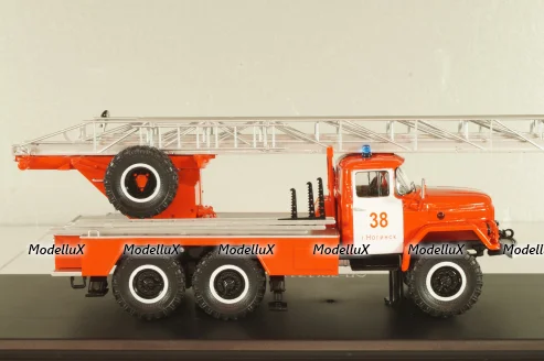 АЛ-30 автолестница на шасси Зил-131, SSM1638, SSM 1:43