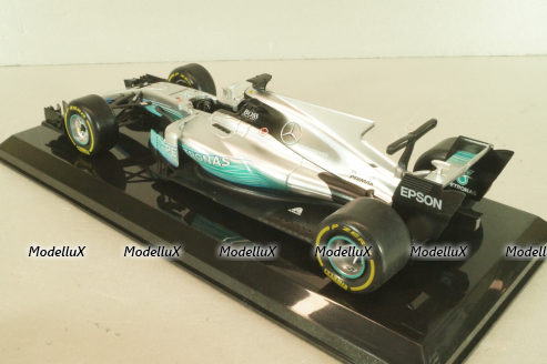 Mercedes AMG F1 W08 #44, Lewis Hamilton 2017, LE GRANDI FORMULA 1 №58, Altaya 1:24