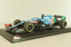 ALpine A521 F1 #14, Fernando Alonso 2021, LE GRANDI FORMULA 1 №81, Altaya 1:24
