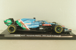 ALpine A521 F1 #14, Fernando Alonso 2021, LE GRANDI FORMULA 1 №81, Altaya 1:24