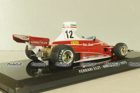 Ferrari 312T F1 #12 Niki Lauda 1975, LE GRANDI FORMULA 1 №30, Altaya 1:24