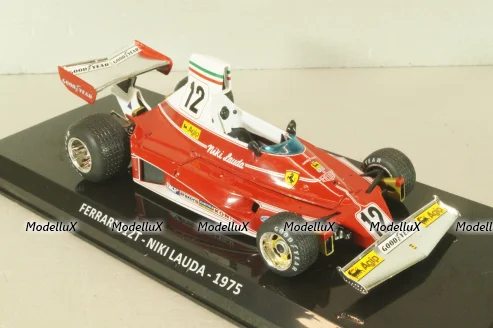 Ferrari 312T F1 #12 Niki Lauda 1975, LE GRANDI FORMULA 1 №30, Altaya 1:24