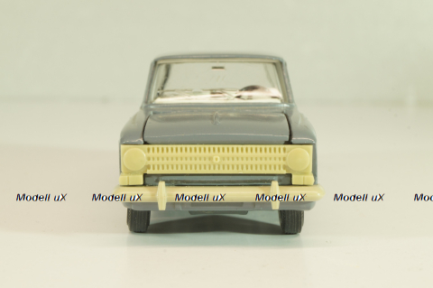 Москвич-434, серый, антихром, Тантал/Радон 1:43