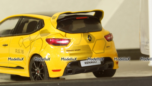 Renault Clio RS 16 2016 yellow/black, Norev 1:43