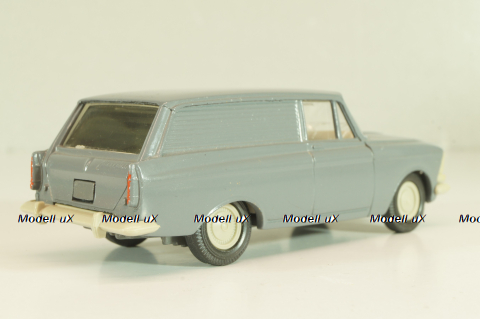 Москвич-434, серый, антихром, Тантал/Радон 1:43