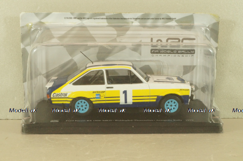 Ford Escort RS 1800 MKII WRC #1 Rally Acropolis 1979, Waldegard/Thorszelius, G113U067, WRC Collection #67, Hachette 1:24