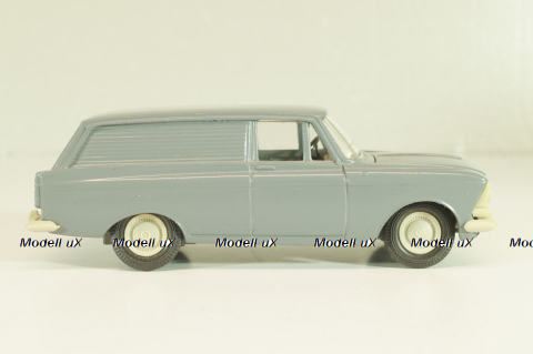 Москвич-434, серый, антихром, Тантал/Радон 1:43