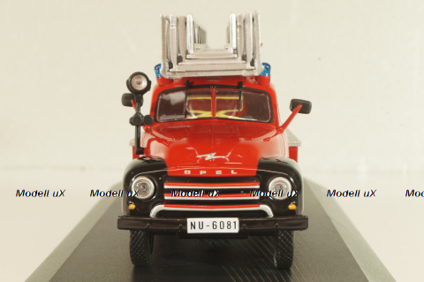 Opel Blitz 1.75t Feuerwehr drehleiter Sinsheim DL18 1952,  OPC007, Opel Collection #7 1:43