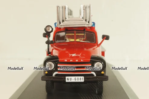 Opel Blitz 1.75t Feuerwehr drehleiter Sinsheim DL18 1952,  OPC007, Opel Collection #7 1:43