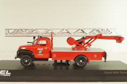 Opel Blitz 1.75t Feuerwehr drehleiter Sinsheim DL18 1952,  OPC007, Opel Collection #7 1:43