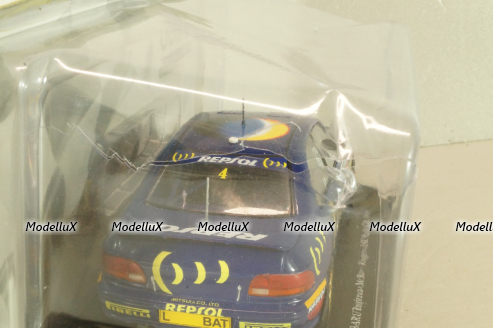 Subaru Impreza WRC #4 Rally GB 1995, McRae/Ringer, G113U066, WRC Collection #66, Hachette 1:24