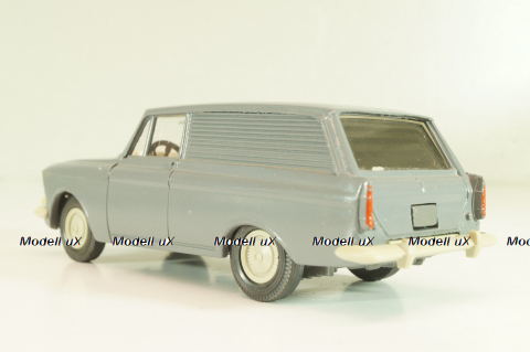 Москвич-434, серый, антихром, Тантал/Радон 1:43