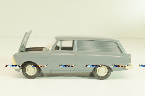 Москвич-434, серый, антихром, Тантал/Радон 1:43