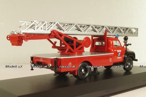 Opel Blitz 1.75t Feuerwehr drehleiter Sinsheim DL18 1952,  OPC007, Opel Collection #7 1:43