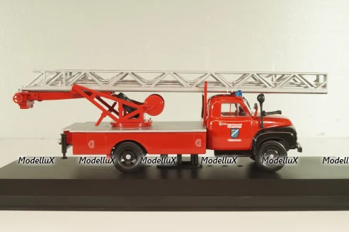 Opel Blitz 1.75t Feuerwehr drehleiter Sinsheim DL18 1952,  OPC007, Opel Collection #7 1:43