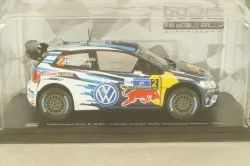 Volkswagen Polo R WRC #2, Winner Rally Guanajuato Mexico 2016, Latvala/Anttila, WRC Collection, Hachette #64, 1:24
