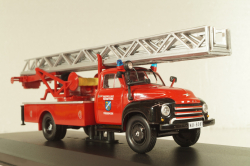 Opel Blitz 1.75t Feuerwehr drehleiter Sinsheim DL18 1952,  OPC007, Opel Collection #7 1:43