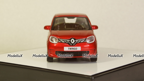 Renault Twingo generation 3 Facelift 2019 flame red, Norev 1:43