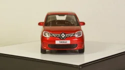 Renault Twingo generation 3 Facelift 2019 flame red, Norev 1:43