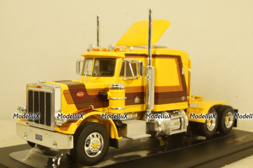 Peterbilt 359 1976 Yellow/Brown, TR134, IXO 1:43