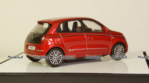 Renault Twingo generation 3 Facelift 2019 flame red, Norev 1:43