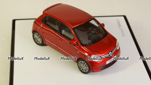 Renault Twingo generation 3 Facelift 2019 flame red, Norev 1:43