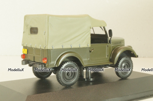 ГАЗ-69 4х4 1954, хаки, IST012, IST 1:43