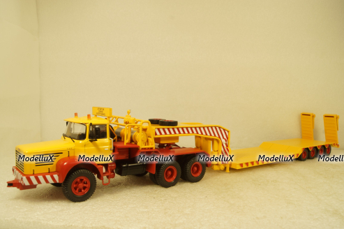 Berliet TB 015 M3 6X4 1960 Yellow, TTR028,IXO 1:43