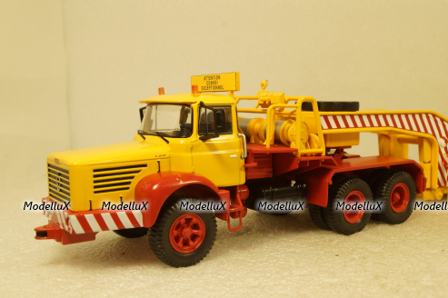 Berliet TB 015 M3 6X4 1960 Yellow, TTR028,IXO 1:43