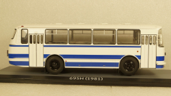 Лаз-695Н бело-синий, Classicbus 1:43