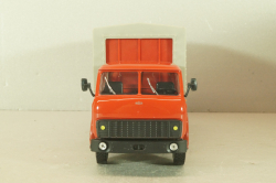 Маз-516В, красный с тентом, Наш автопром 1:43