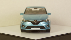 Renault Clio generation 5 2019 light blue metallic, Norev 1:43