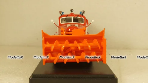 Зил 157Е Д-470 Шнекороторный снегоочиститель красный, Modellux 1:43