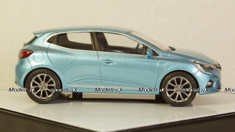 Renault Clio generation 5 2019 light blue metallic, Norev 1:43
