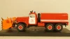 Зил 157Е Д-470 Шнекороторный снегоочиститель красный, Modellux 1:43
