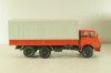 Маз-516В, красный с тентом, Наш автопром 1:43
